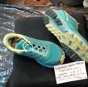Size 8.5:Saloman Sense Martin trail running shoes